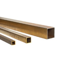 Pirinç Kutu Profil 8x8x1 mm